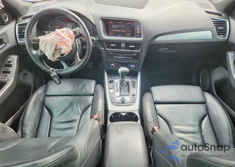 2017 Audi Q5 Premium Plus from USA, damaged, VIN WA1M2AFP7HA094755